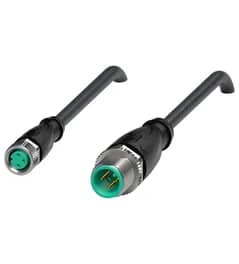 Kabel V3-GM-BK0,6M-PVC-U-V11-G
