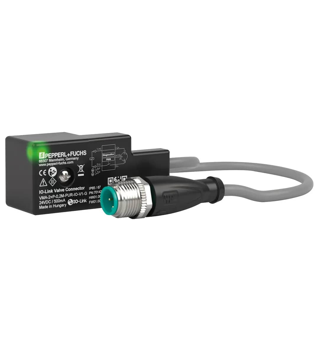 Kabel VMA-2+P-0,2M-PUR-IO-V1-G