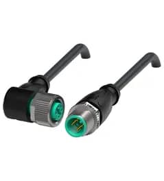Kabel V1-W-BK0,3M-PUR-U-V1-G