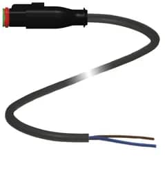 Kabel DT2S-G-BK3M-PUR/0,75
