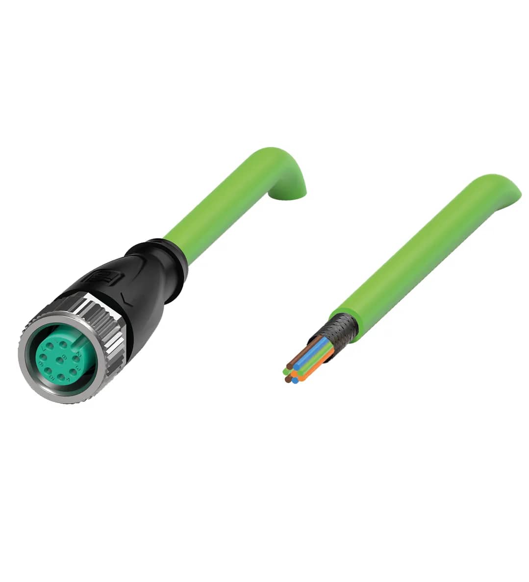 Przewód V19-G-GN1M-PUR-E2S