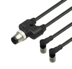 Rozdzielacz V1-W-BK0,3M-PUR-U-T24B-V1-G