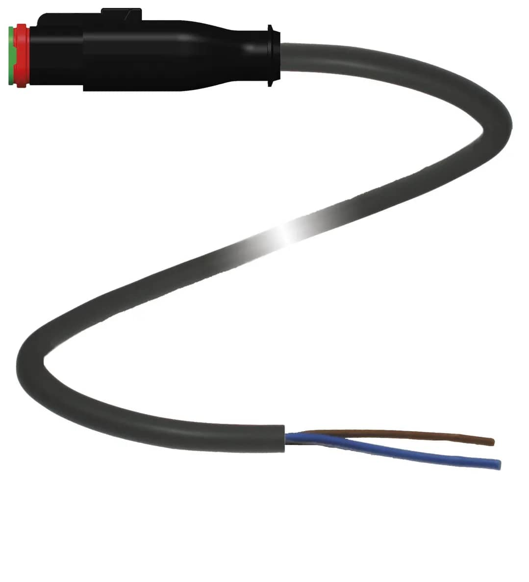 Kabel DT2S-G-BK6M-PUR/0,75