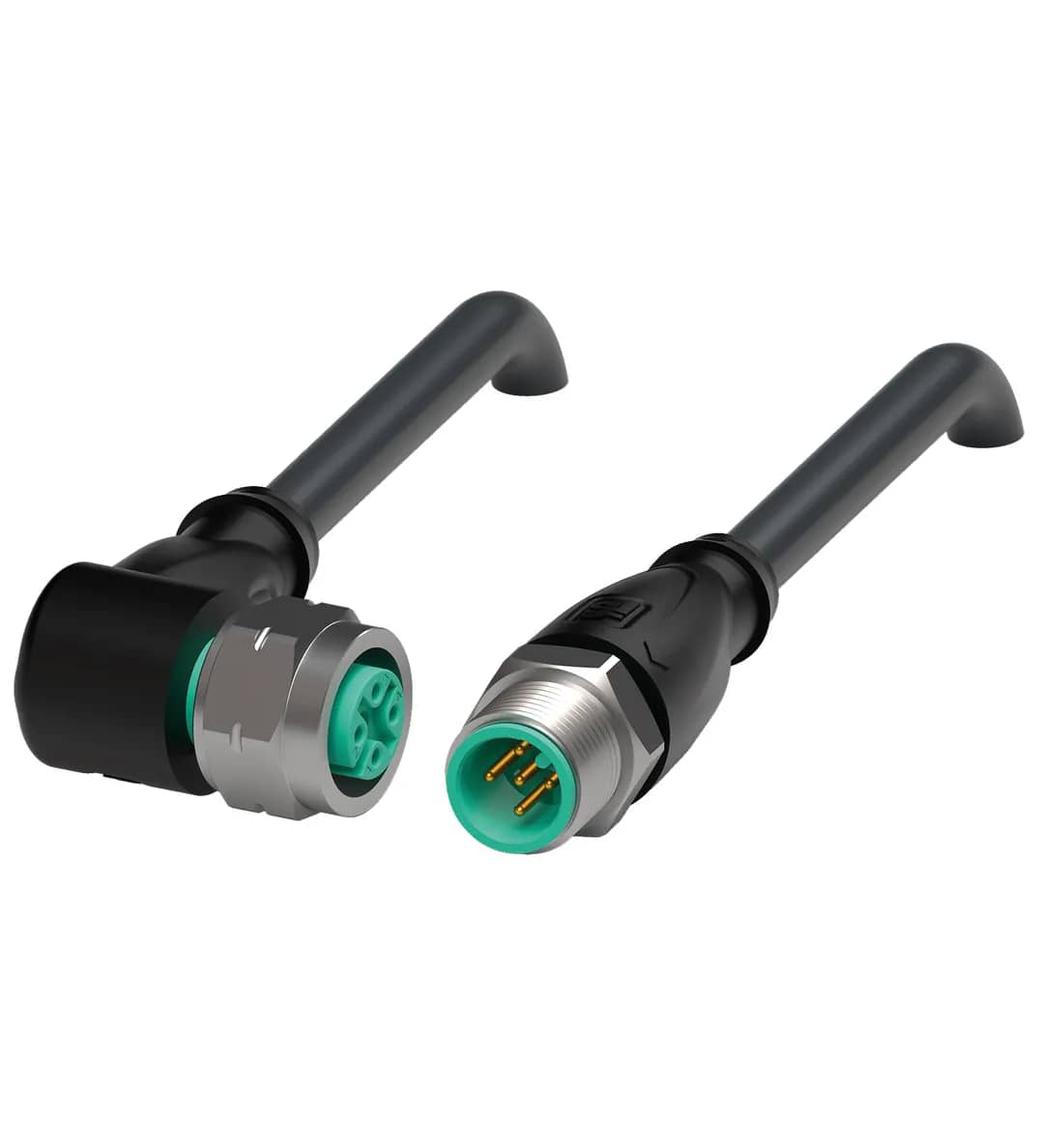 Kabel V15-WV4A-BK1,5M-PUR-U-V15-GV4A