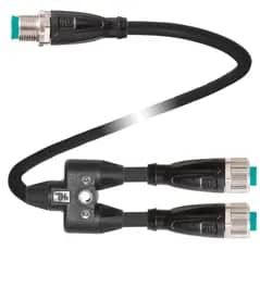 Kabel V1-G-2,5/0,5-PUR-U-TEE-4M-V1-G