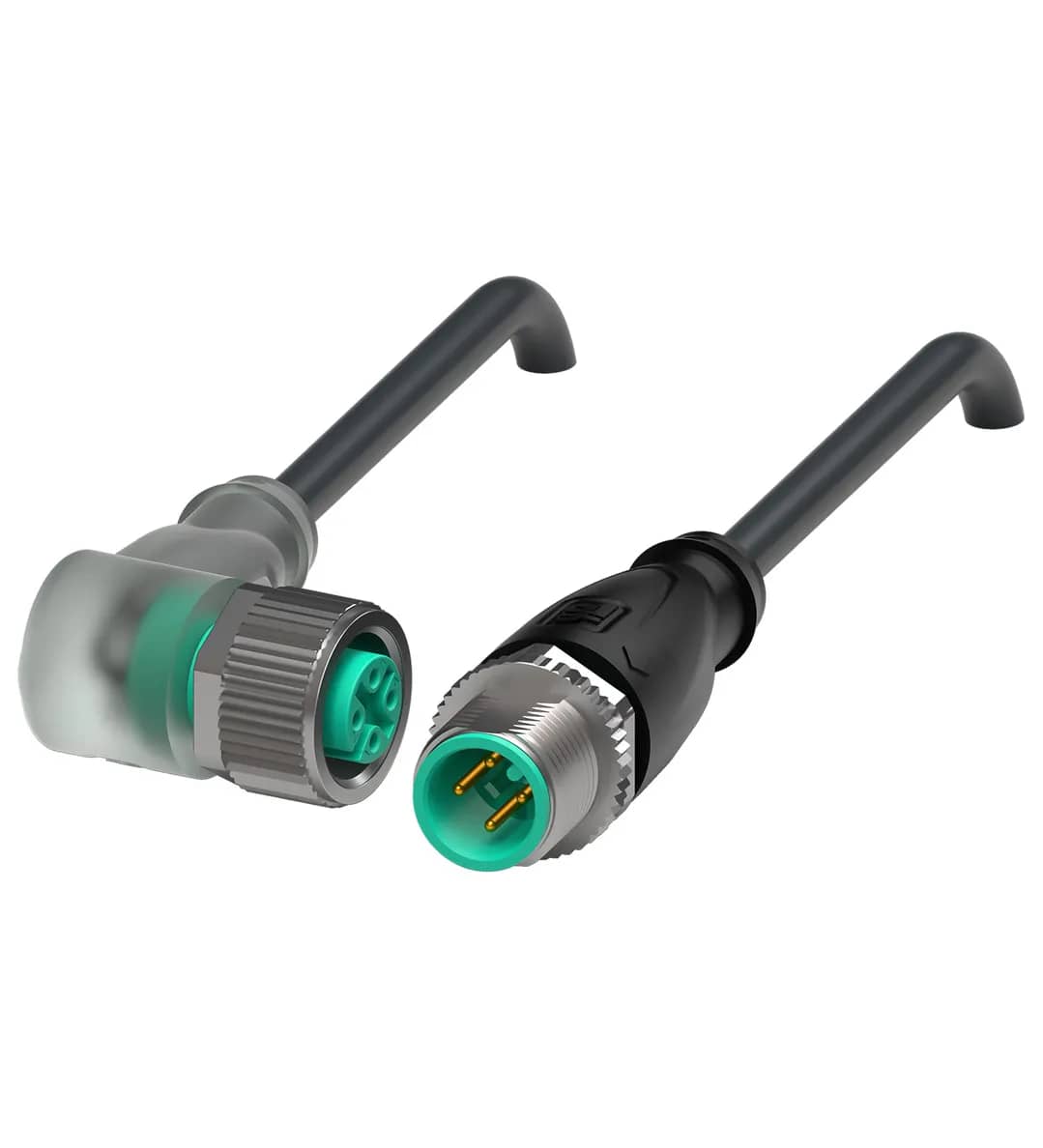 Kabel V1-W-A2-BK0,6M-PUR-U-V1-G