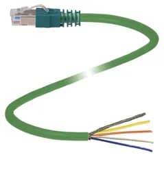 Przewód V45-G-C5-GN3M-PUR-E1S