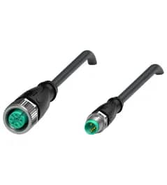 Kabel V11-G-BK0,6M-PUR-U-V3-GM