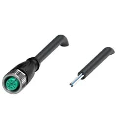 Kabel V15-G-BK0,3M-PUR-U/0,75