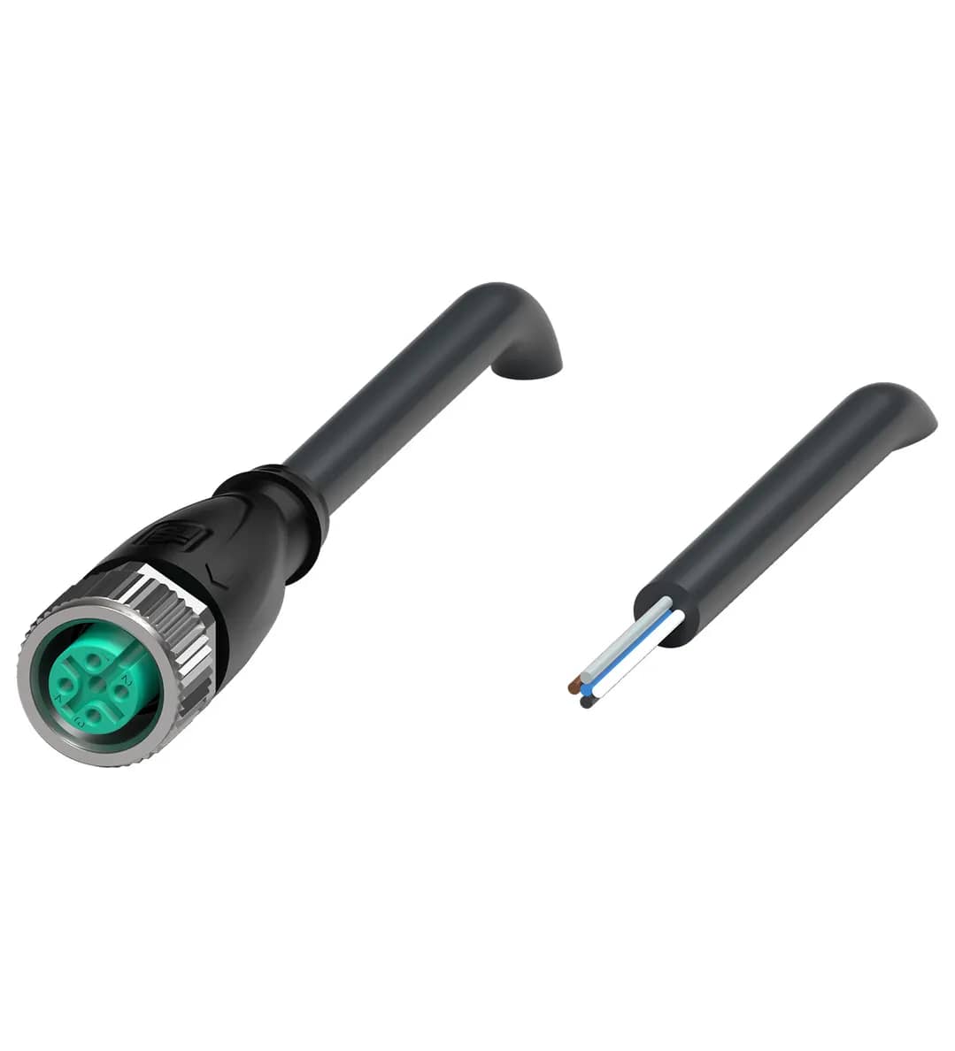 Kabel V15-G-BK2M-PUR-U/0,75