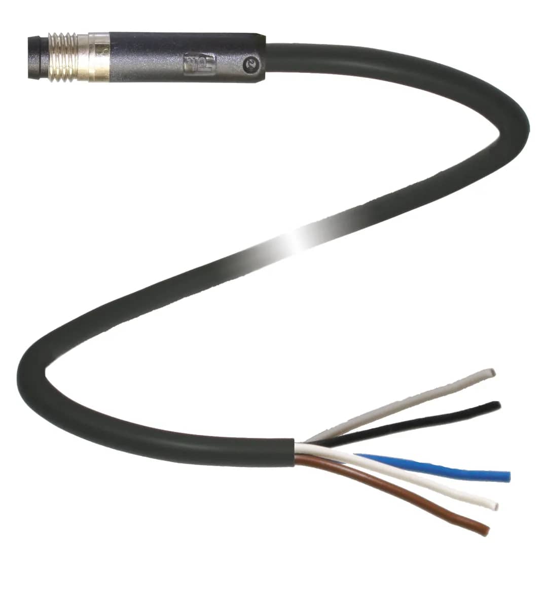 Kabel V311S-GR-BK0,65M-PUR-U-Y701654