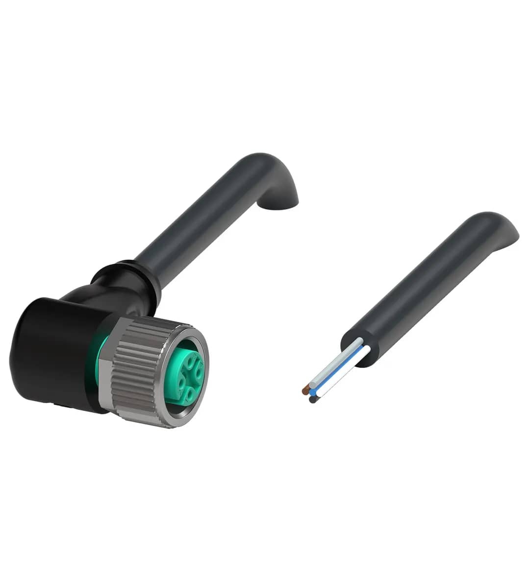 Kabel V15-W-BK0,3M-PUR-U/0,75