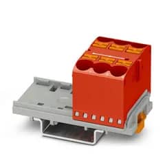 Blok PTFIX 6X10/S-NS35 RD