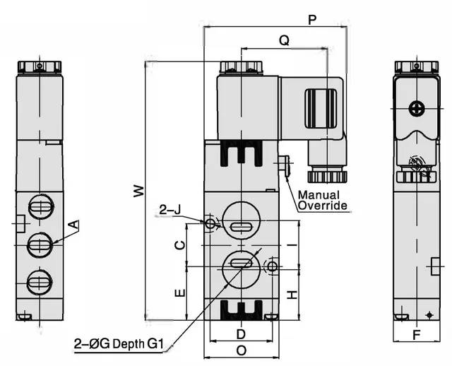 Elektrozawór FME NM 52 ME 24VDC