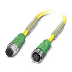 Kabel SAC-4P-M12MS/ 3,0-PUR/M12FS D