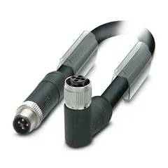 Kabel SAC-4P-M12MST/ 1,0-PUR/M12FRT