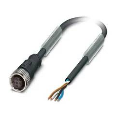 Kabel SAC-4P-20,0-PVC/M12FS BK