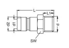Króciec K13H GZ34
