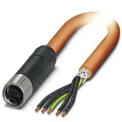 Kabel SAC-5P- 3,0-PVC/M12FSK PE SH